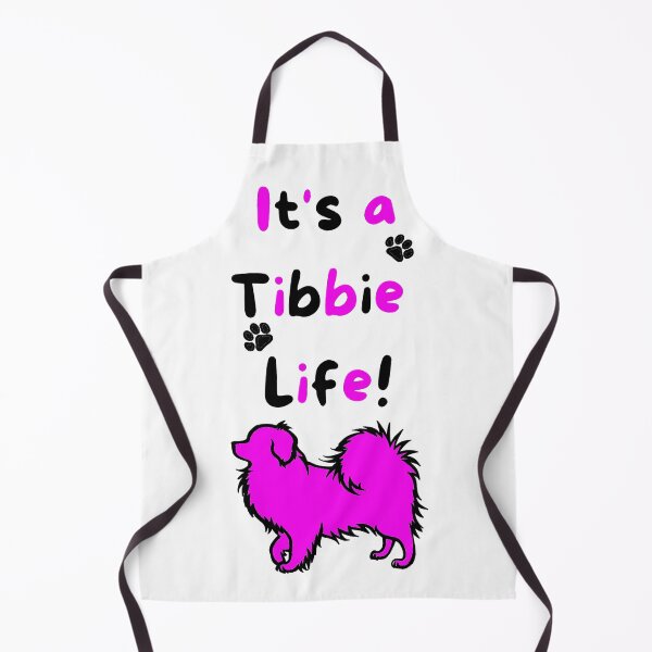Item preview, Fun It's a Tibbie Life! Tibetan Spaniel Design - Pink designed and sold by Monica C. Webster.