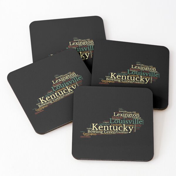 Item preview, Kentucky Map and Cities designed and sold by labatchino10.