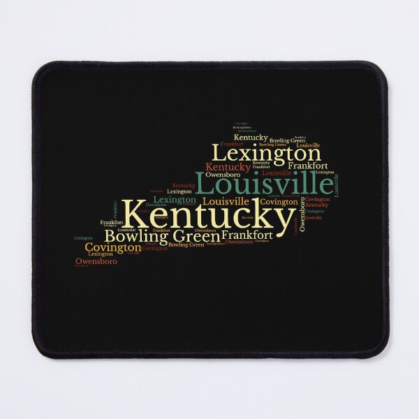 Item preview, Kentucky Map and Cities designed and sold by labatchino10.