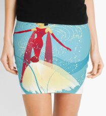 Lady in Red © hatgirl.de (Retro, For Kids, Feminine) Mini Skirt