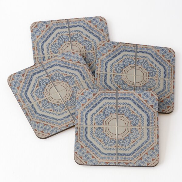 Item preview, Portuguese tiles Azulejo mosaic boho bohemian  designed and sold by StudioAkubi.