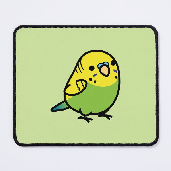Item preview, Chubby Green Budgie Male designed and sold by birdhism.