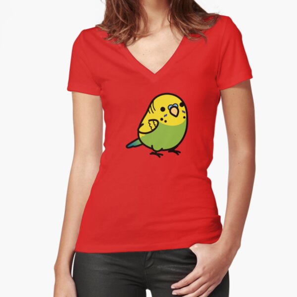 Fitted V-Neck T-Shirt