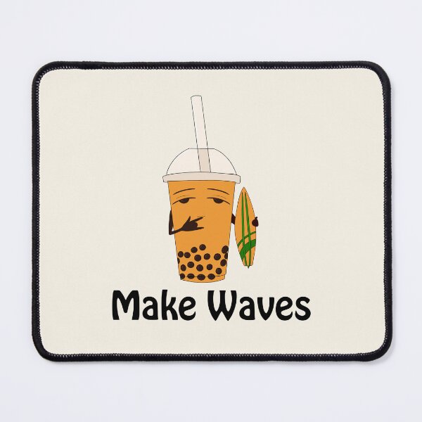 Item preview, Orange Boba Make waves designed and sold by TheFoxyWolfShop.
