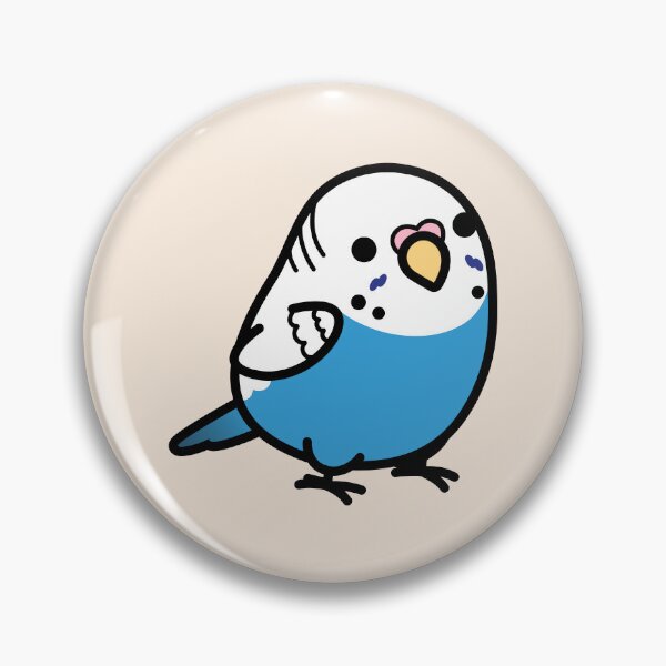 Item preview, Chubby Blue Budgie - Female designed and sold by birdhism.