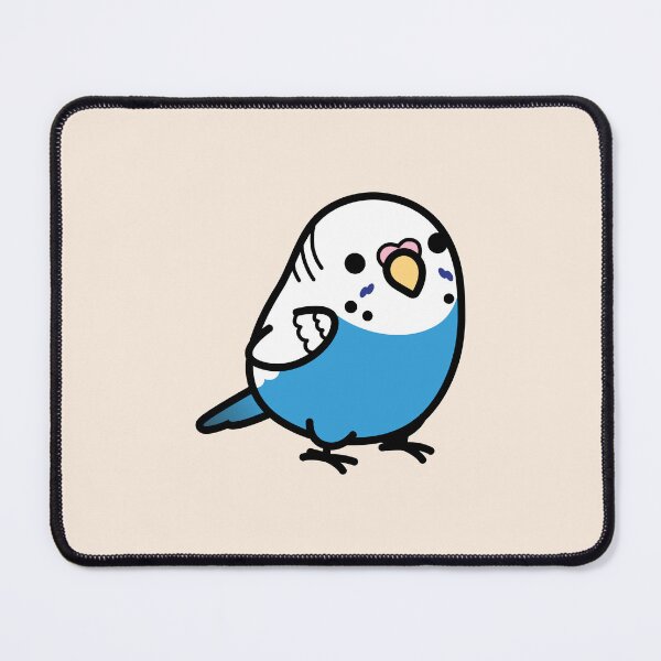 Item preview, Chubby Blue Budgie - Female designed and sold by birdhism.