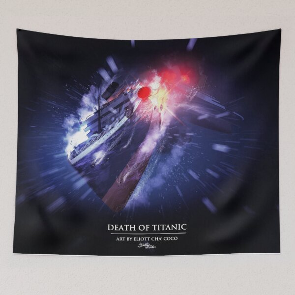Item preview, Death of Titanic | Titanic painting designed and sold by Eliott Sontot.