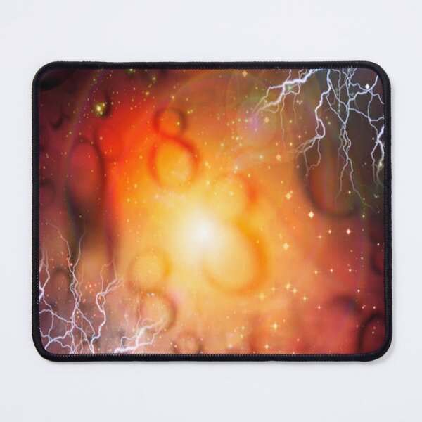 Item preview, Colorful Vector Design Graphic for lightning Saturn, Mars, Jupiter, Universe, Space, fire works on black background92 designed and sold by AnadAA.