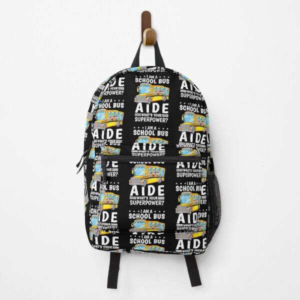 Item preview, I Am A School Bus Aide What's Your Superpower designed and sold by ZimbomDesigner.