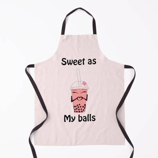 Item preview, Pink boba sweet as my balls designed and sold by TheFoxyWolfShop.