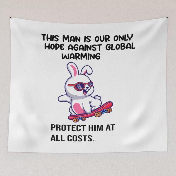 Item preview, This Man Is Our Only Hope Against Global Warming Protect Him At All Costs : Cute Family Gift idea for Mom, Dad & Siblings designed and sold by Lea bolo.