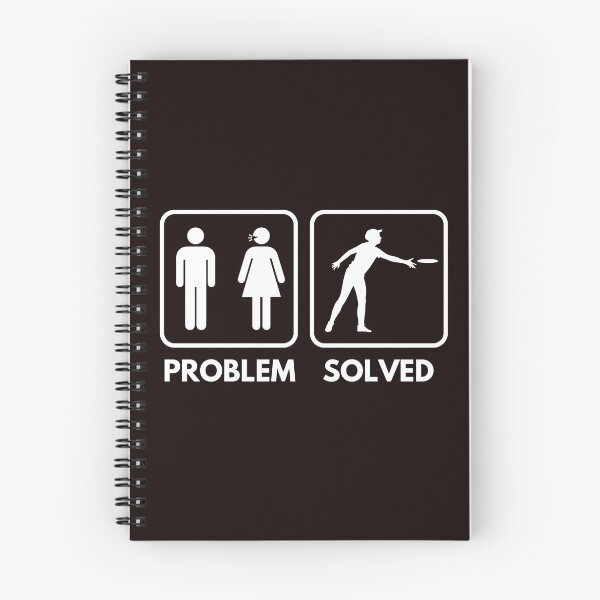 Item preview,  Frisbee Problem Solved, Disc Golf, Funny Ultimate Frisbee designed and sold by Aerial Addicts.