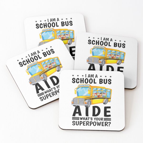 Aperçu de l'œuvre Retour à l'école, je suis un aide d'autobus scolaire Quelle est votre superpuissance créée et vendue par ZimbomDesigner.