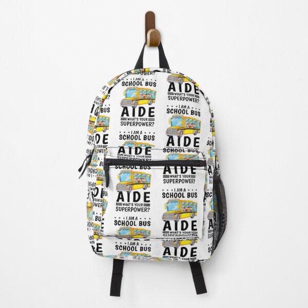Item preview, Back School, I Am A School Bus Aide What's Your Superpower designed and sold by ZimbomDesigner.
