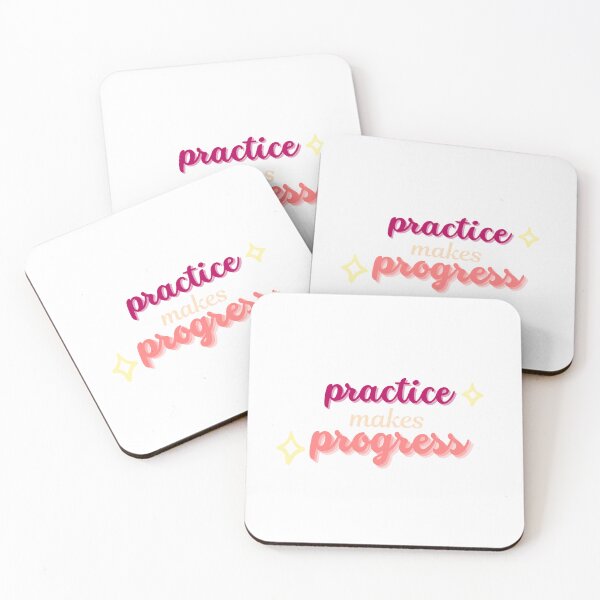 Item preview, Practice Makes Progress designed and sold by silkystarlight.