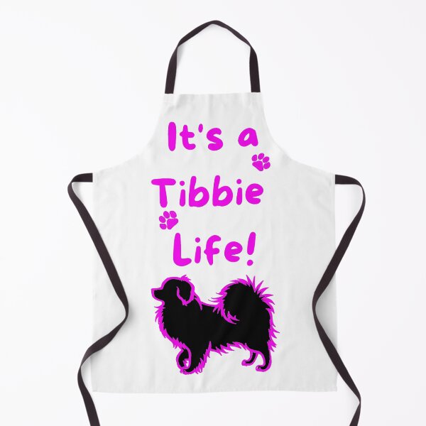 Item preview, Fun It's a Tibbie Life! Tibetan Spaniel Design - Full Pink designed and sold by Monica C. Webster.