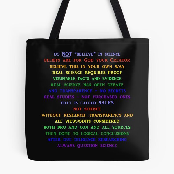 Item preview, Do Not Just Believe In Science designed and sold by Siela.