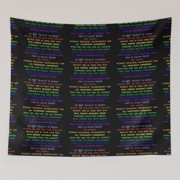 Item preview, Do Not Just Believe In Science designed and sold by Siela.