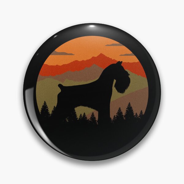 Item preview, Vintage Country Rugged Sky Schnauzer Dog Gift  designed and sold by Guarddogdrive.