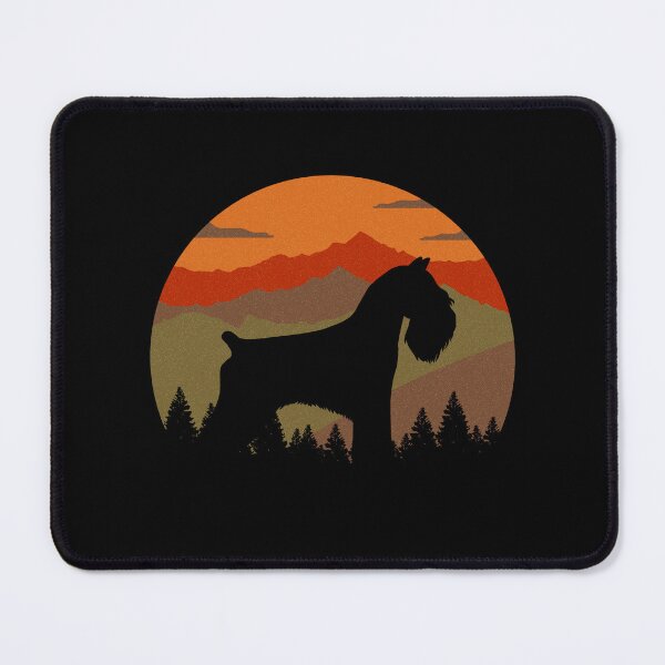Item preview, Vintage Country Rugged Sky Schnauzer Dog Gift designed and sold by Guarddogdrive.