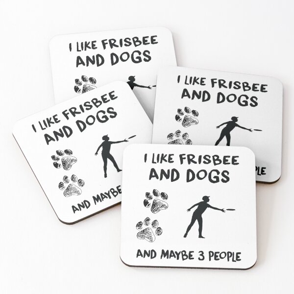 Item preview, I Like Frisbee And Dogs, Disc Golf, Funny Ultimate Frisbee designed and sold by Aerial Addicts.