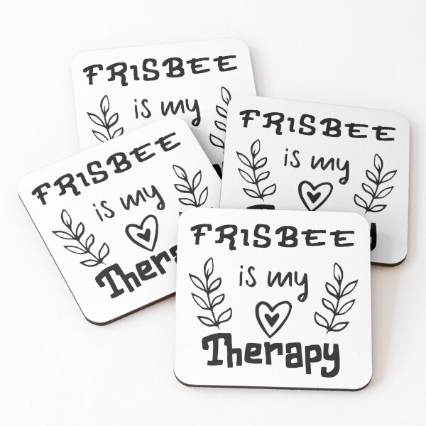 Item preview, Frisbee Is My Therapy, Disc Golf, Funny Ultimate Frisbee designed and sold by Aerial Addicts.