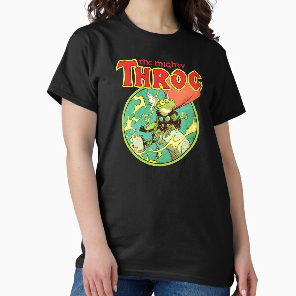 Item preview, Frog of Thunder (For Black Shirts) designed and sold by Lost In Shirts.