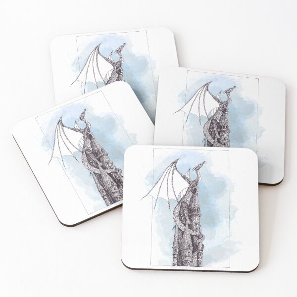 Item preview, Dragon on blue sky designed and sold by solliarts.