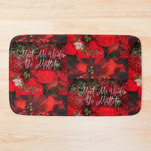 Item preview, Meet Me Under The Mistletoe Christmas Design designed and sold by EarthArtDesigns.
