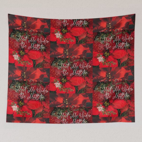 Item preview, Meet Me Under The Mistletoe Christmas Design designed and sold by EarthArtDesigns.