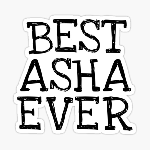 Asha Stickers for Sale