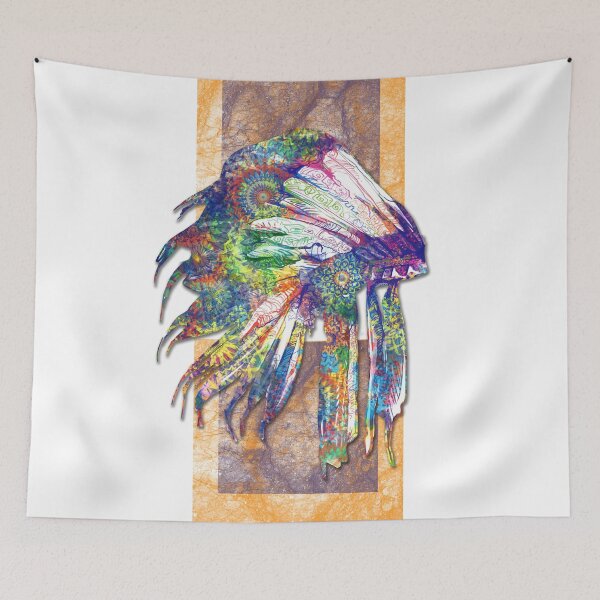Item preview,  mandala headdress designed and sold by BekimART.