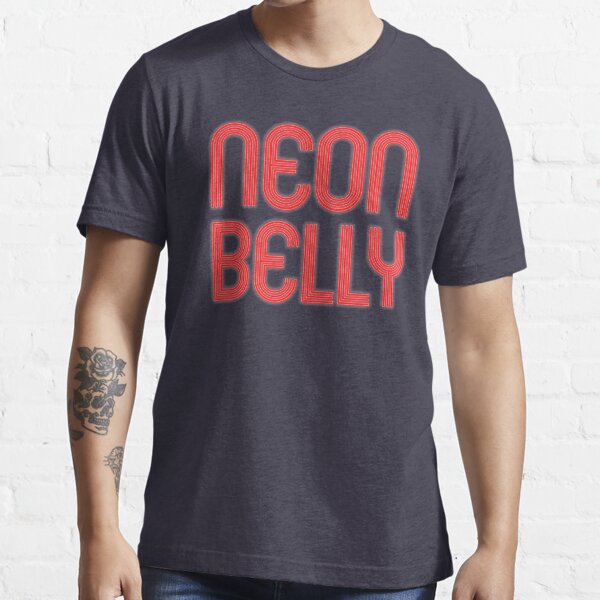 Neon Belly Red Styled Jiu Jitsu Shirt Essential T-Shirt