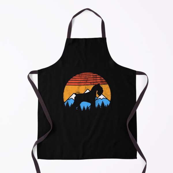 Item preview, Distressed Vintage Sunset Mountains Happy Schnauzer Gift designed and sold by Guarddogdrive.
