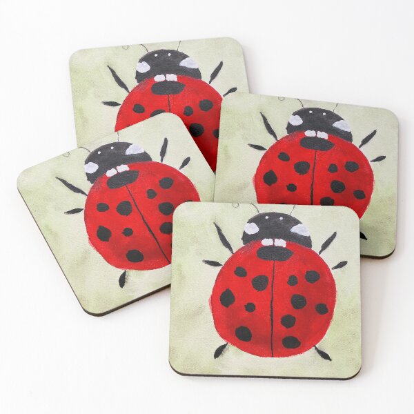 Item preview, Lola the Ladybug designed and sold by watercolorleah.