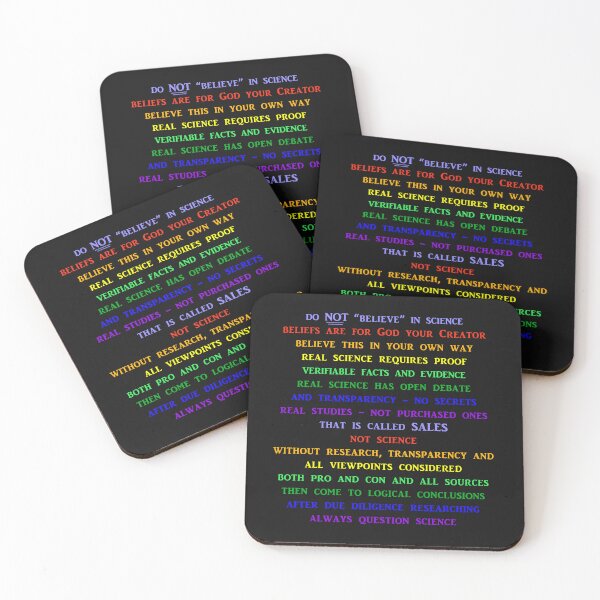 Item preview, Do Not Just Believe In Science designed and sold by Siela.