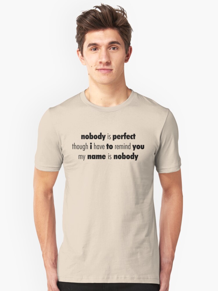 Alternate view of Nobody (Black) Slim Fit T-Shirt