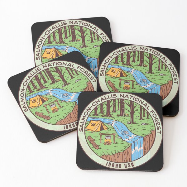 Item preview, Salmon-Challis National Forest River Camp designed and sold by JordanHolmes.