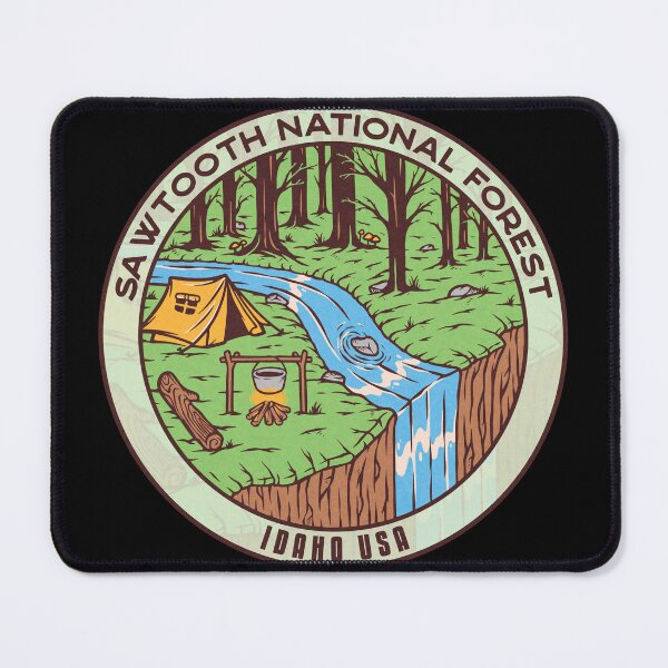 Item preview, Sawtooth National Forest River Camp designed and sold by JordanHolmes.