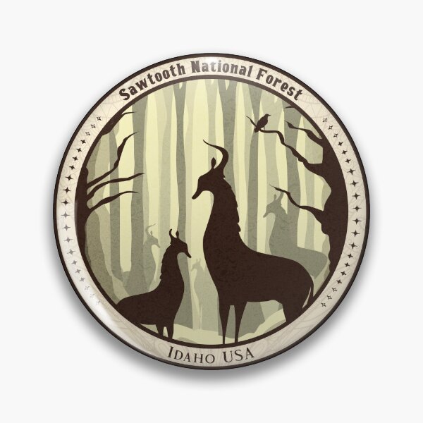 Item preview, Sawtooth National Forest Mystical Deer designed and sold by JordanHolmes.