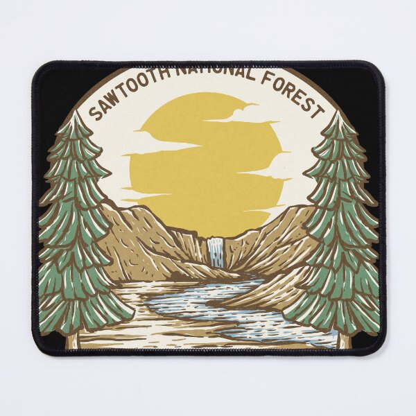 Item preview, Sawtooth National Forest Waterfall designed and sold by JordanHolmes.