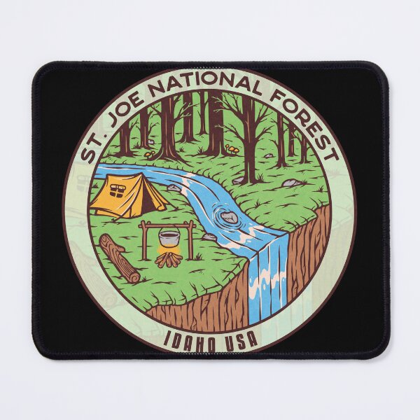 Item preview, St. Joe National Forest River Camp designed and sold by JordanHolmes.