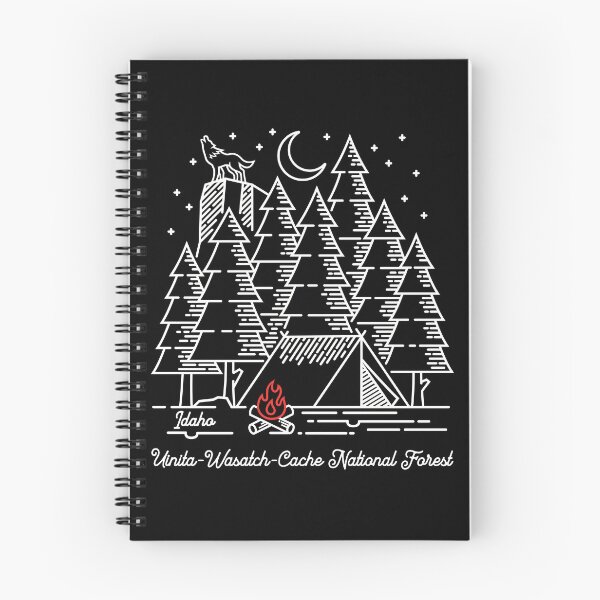 Item preview, Uinita-Wasatch-Cache National Forest Monoline designed and sold by JordanHolmes.