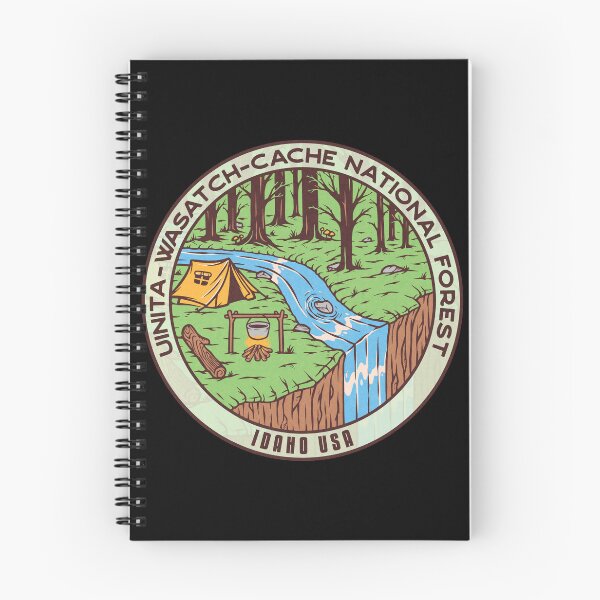 Item preview, Uinita-Wasatch-Cache National Forest River Camp designed and sold by JordanHolmes.