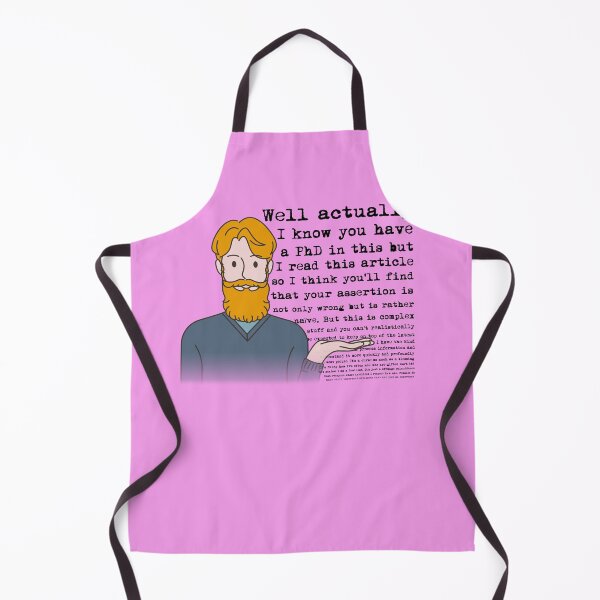 Item preview, Well Actually... mansplainer funny feminist humor designed and sold by incurablehippie.