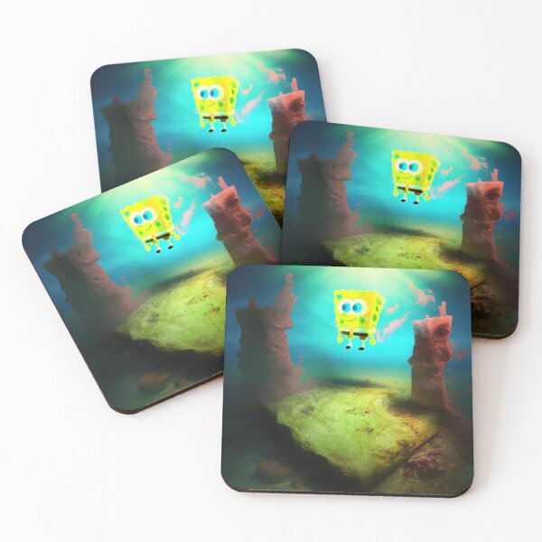 Item preview, SpongeBob under a realistic sea designed and sold by Zayats.