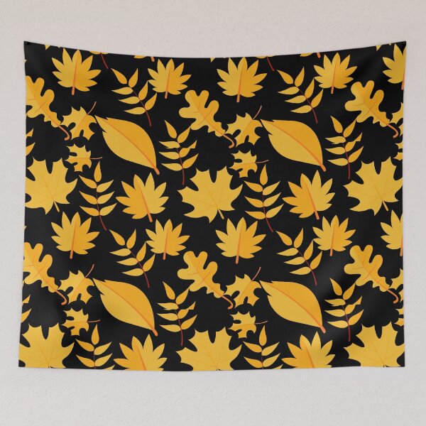 Item preview, autumn leaves slowly falling from a tree designed and sold by huape.