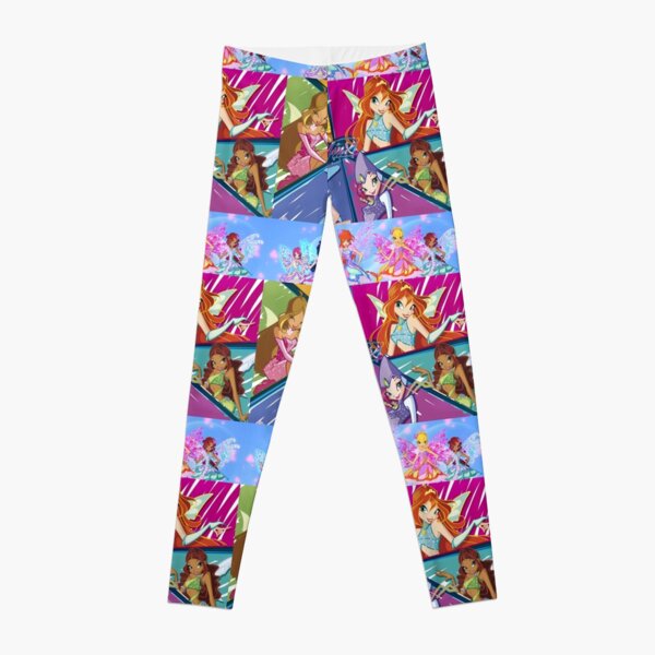 Winx Club Throw Blanket Leggings for Sale by LunaticArtWork