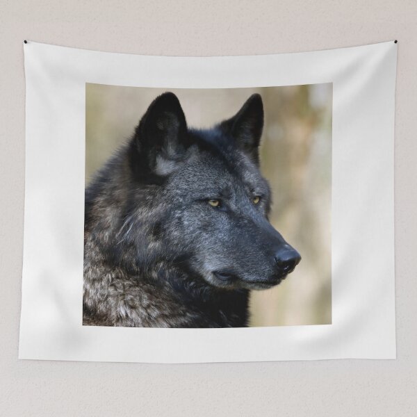 Item preview, Angry Black Wolf, Zidika Wolf Vascover- designed and sold by bartdesigner.
