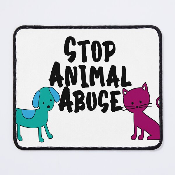 Item preview, Stop Animal Abuse designed and sold by Lezbo1986.